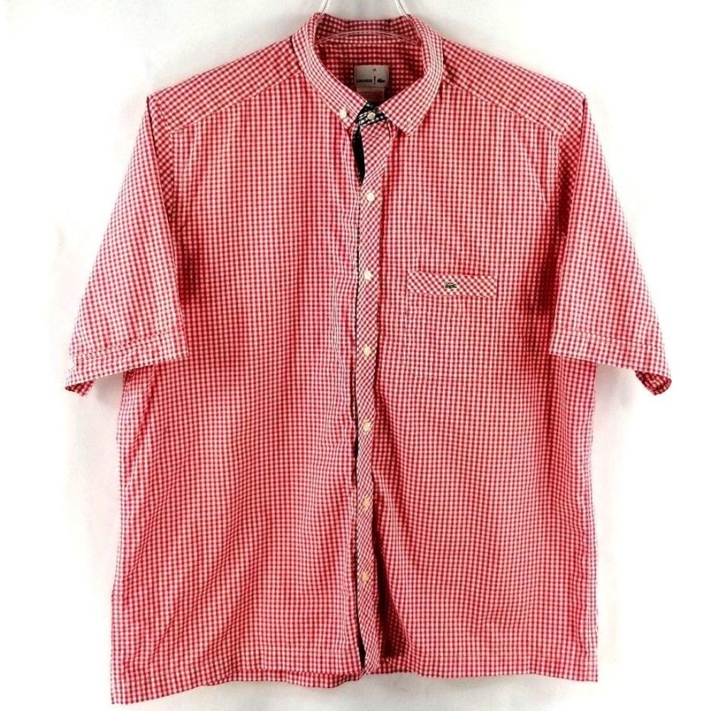 Rare - Lacoste Red! Collection Mens Shirt